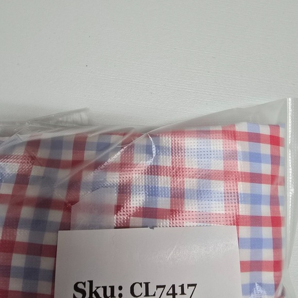 Gitman Bros Shirt Mens M‎ Pink Blue Plaid Button Up Preppy Light Academia USA - Picture 14 of 14